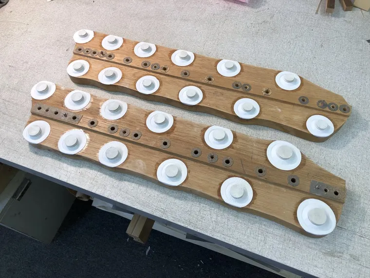 Pipework on the workbench