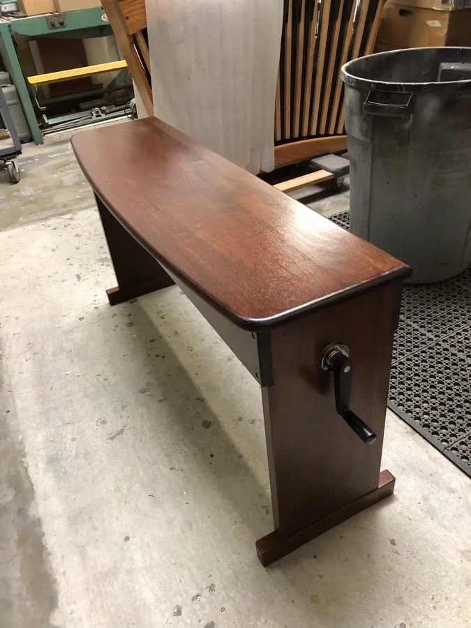 Pipe organ workshop and installation photo — O’Neal Pipe Organs