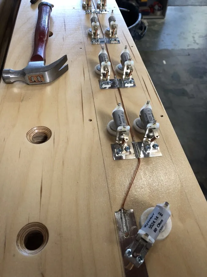 Pipe organ workshop and installation photo — O’Neal Pipe Organs