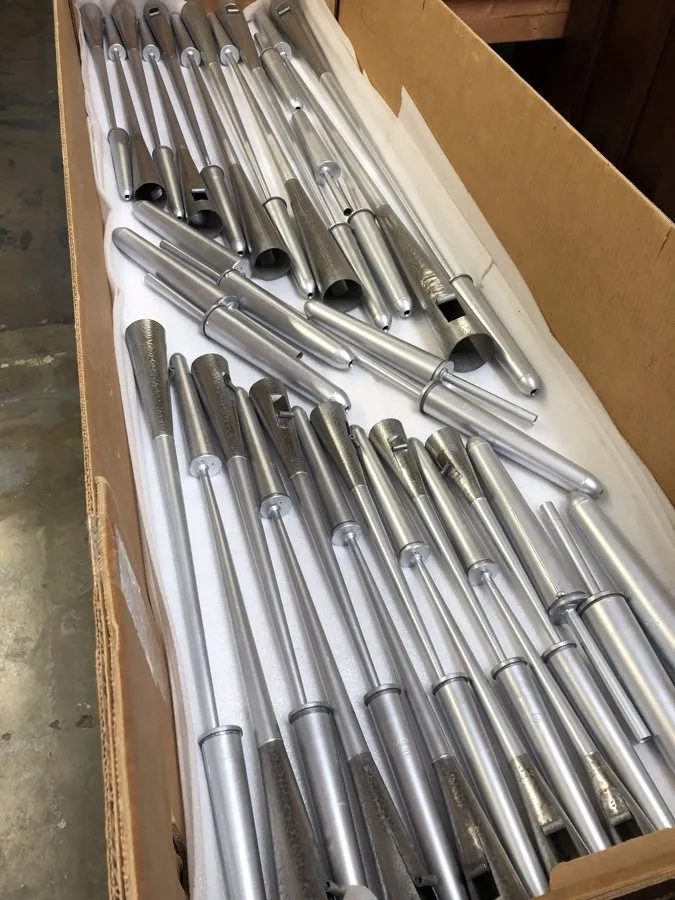 Pipe organ workshop and installation photo — O’Neal Pipe Organs